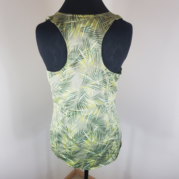 Gap Beautiful Leafy Foliage Patterned Tank Top - Picture 5 of 8
